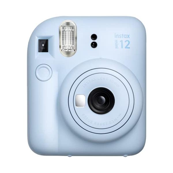 新モデル(mini 12)・ブルー  INS MINI 12 BLUE・・Color:ブルーPatternName:カメラ単品・明るさオートで簡単キレイに撮影できる・周りの明るさにあわせて、シャッタースピードやフラッシュ光量を自動調整・レン...