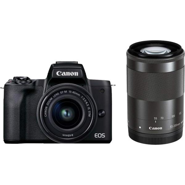 EOS Kiss 新品 Canon ミラーレス一眼カメラ M2 ダブルズームキット