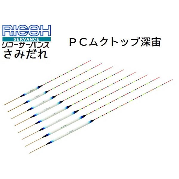 へら浮き リコーサーバンス　さみだれ　PCトップ　深宙　＃11から＃14