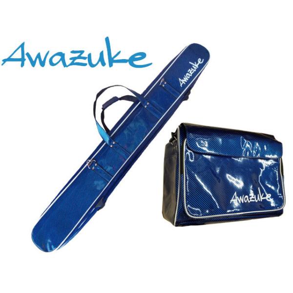 可愛すぎるフェミニンデザイン♪ 泡づけ本舗 AQUAへらカバン+AQUA2層竿