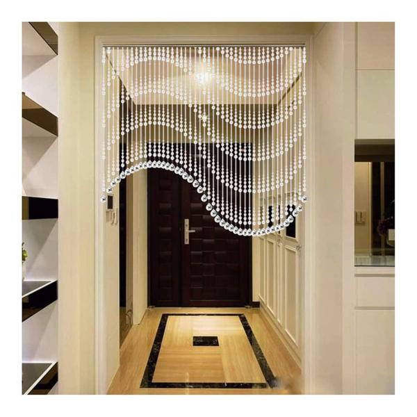 クリスタルガラスビーズカーテン 透明長180cm クリスタルガラスビーズカーテン 透明長180cm ビーズカーテン