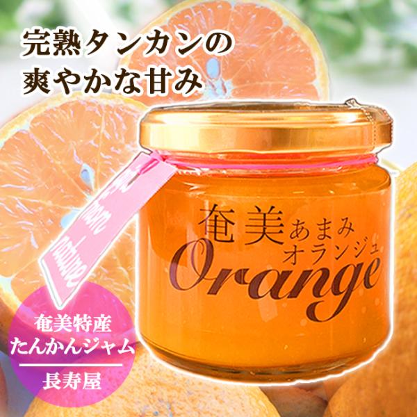 奄美特産たんかんジャム 奄美オランジュ 完熟タンカン 長寿屋  130g