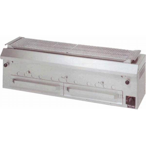 マルゼン 焼物器 炭火 下火式焼物器 「本格炭焼き」火起しバーナー付