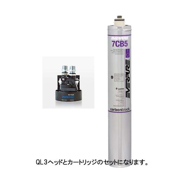 【新品未使用】エバーピュア 業務用浄水器 QL3-7CB5 エバーピュア 浄水器 飲料水用 QL3-7CB5 : 業務用厨房機器販売店