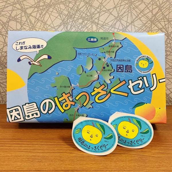 はっさくゼリー＊お菓子 はっさくゼリー 24個入 送料無料 (1190031) : おいしい広島 ヤフー店
