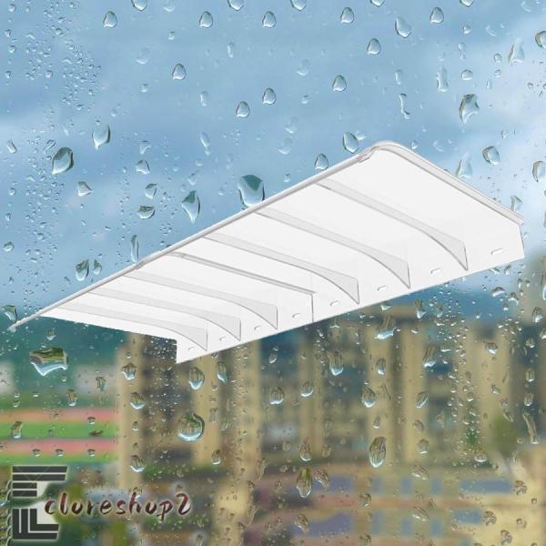 前面 ドア 屋根庇 ひさし 住宅用ひさし 雨よけ 窓屋根後付け 軒日除け 天蓋 屋外 雨宿り PC耐久ボード 奥行40x幅50cm 奥行40x幅80cm 奥行40x幅100cm 奥行50x幅50