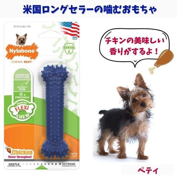 Nylabone ナイラボーン 犬用 噛むおもちゃ 骨型 ボーン デンタルチュー フレキシチュー チキンフレーバー 不安 ストレス 解消 チキンフレーバー ペティ Nx933p Nx933p オジコペット 通販 Yahoo ショッピング