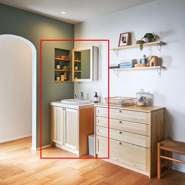 Woodone ウッドワン 洗面化粧台 無垢の木の洗面台 ユニットプラン Wb 008 Mp50 間口775mm 両開き仕様 陶器 Ok Depot 通販 Yahoo ショッピング