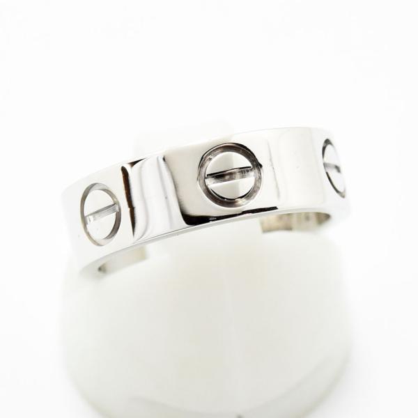 Cartier（カルティエ） リング ラブリング 指輪 K18WG 750 #49 約9号