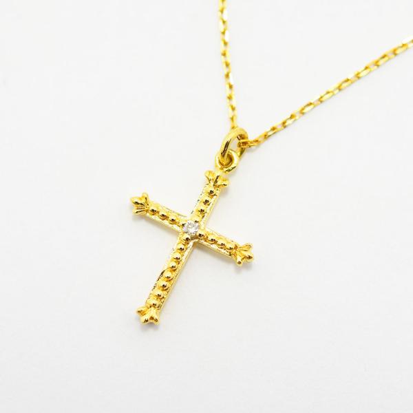 AHKAH/アーカー：K18スピンドリーネックレス：18金ゴールド：希少：レア AHKAH】アーカー『K18YG アーカーブラン スピンドリー クロス