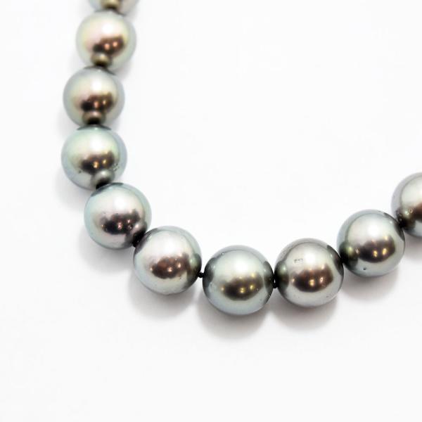 TASAKI（タサキ） ネックレス 田崎 黒蝶真珠 ダイヤモンド 0.46 南洋