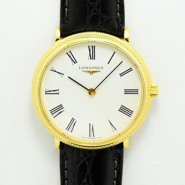 ロンジン 中古 メンズ LONGINES L847 手巻き 金無垢 K18 okachihouseki_it9biy5fp7mi