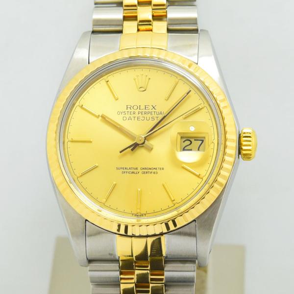 デイトジャスト ロレックス 中古 メンズ ROLEX 16013 87番 自動巻 SS