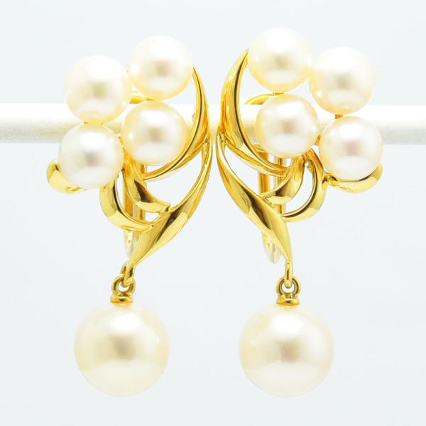 MIKIMOTO（ミキモト） イヤリング あこや真珠 5.0~7.6mm アコヤ パール 