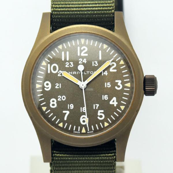 超美品　Hamilton H69449961 カーキフィールド室内着用のみ HAMILTON KHAKI FIELD MECHANICAL ハミルトン カーキ フィールド