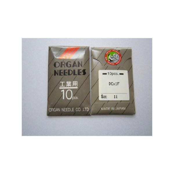 主にロックミシンに使用される針です。１袋１０本入り針と生地の相性はとても大切です。生地の厚さに合った針番手をお選び下さい。＃９　　薄手の生地用　　＃１１　普通の生地用　　＃１４　中厚生地用　※オルガン針のパッケージが順次変更されています。お...