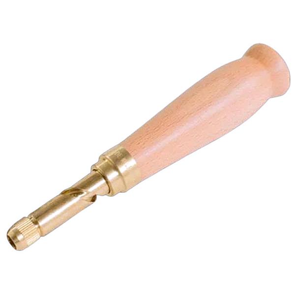 穴あけポンチの決定版！！ベルトの穴あけ、レザークラフト、スクラップブックなど使い方いろいろ。真上から下に向かって力を入れずに押すだけで簡単に穴が開けられます。野中製作所　スクリューポンチ本体のみ（刃は付いていません）。寸法：長さ約13.0×...