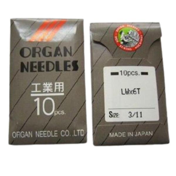 ミシン針 LW×6T #11 まつり スクイ縫い オルガンハリ LW-6T 工業用