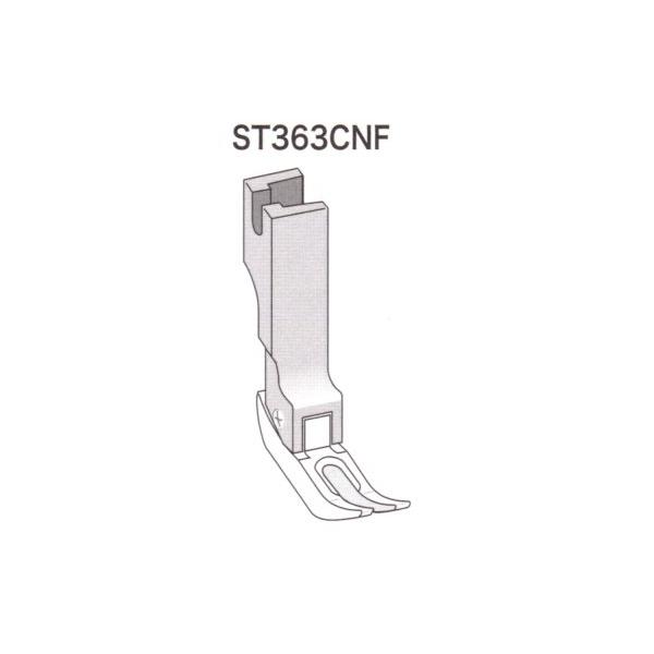 ST363CNF 針送りミシン フッ素樹脂 押え金 前割りジッパー スイセイ 滑りの悪い生地を縫いやすく