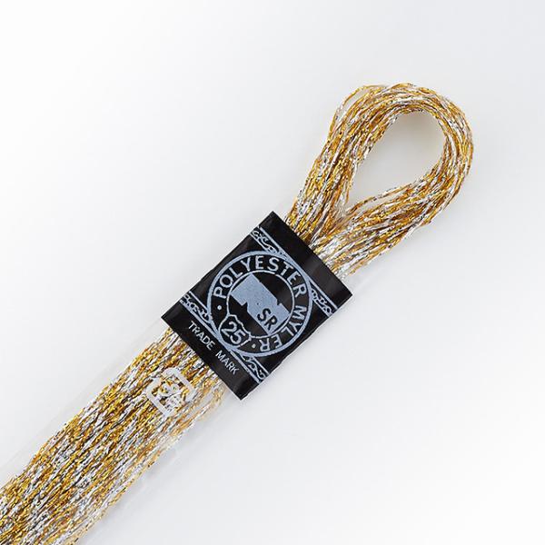 刺しゅう材料 MYLER-マイラー- N.S.R ラメ刺繍糸 25番 色番26 刺しゅう材料 MYLER-マイラー- N.S.R ラメ刺繍糸 25番 色番26