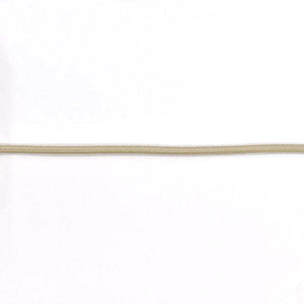 ●素材：外側…ポリプロピレン、芯…ラバー●直径：約3mm【商品の特徴】固めの丸ゴムです。スポーツウェアなどでもお使いいただけます。