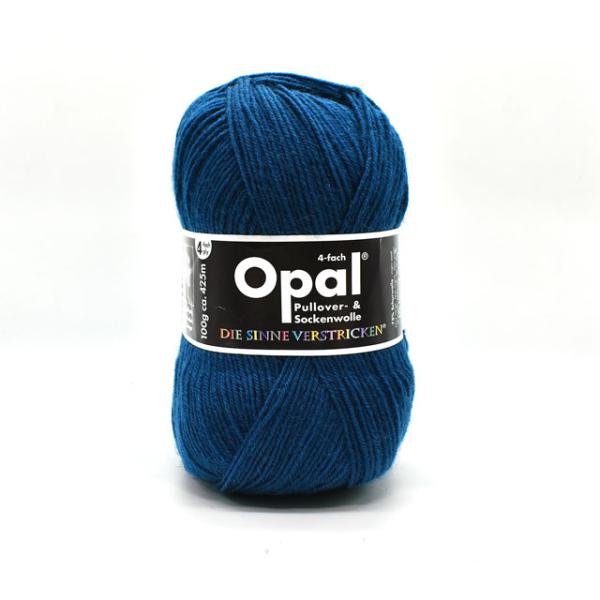 毛糸 Opal-オパール- 単色 4ply/4本撚り 100g巻 5187.ペトロール (M)_ 