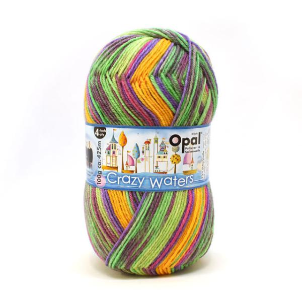 毛糸 Opal-オパール- クレイジーウォーターズ 4ply/4本撚り 11313.クルーズ 06Co99j