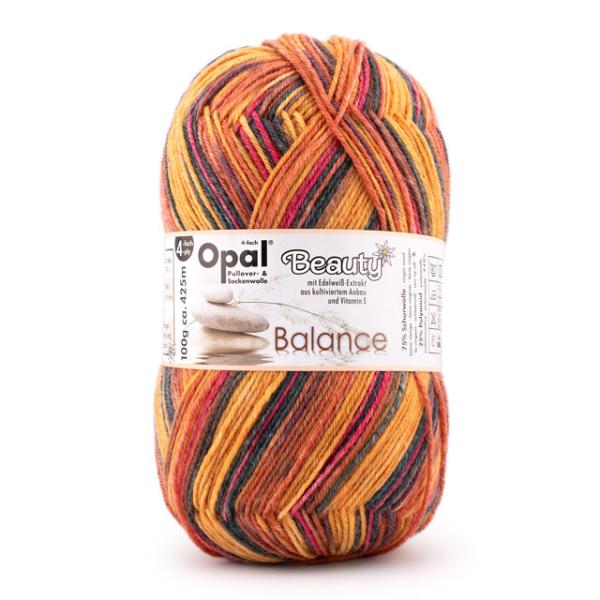 毛糸 Opal-オパール- ビューティー4 4ply/4本撚り 11405.素直 06Co99j