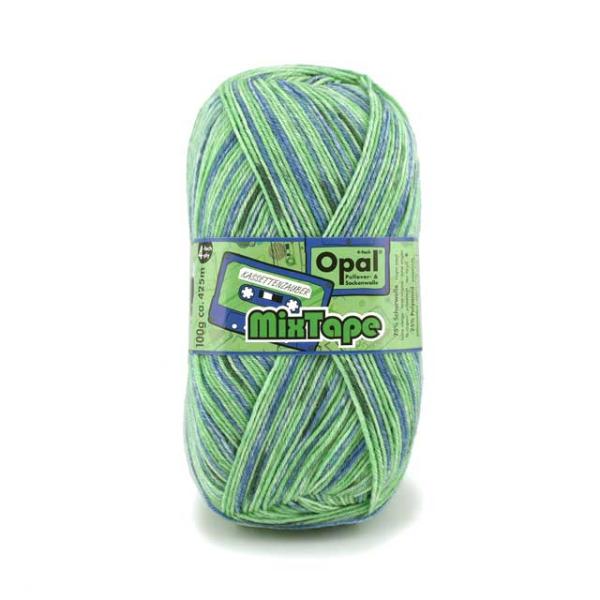 毛糸 Opal-オパール- ミックステープ 4ply/4本撚り 11492.ピーコック