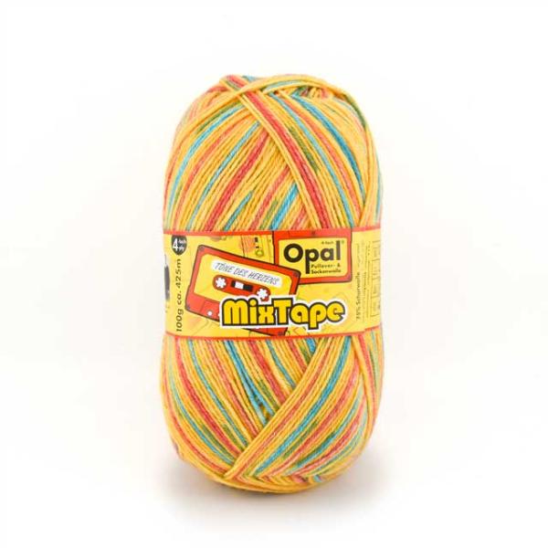 毛糸 Opal-オパール- ミックステープ 4ply/4本撚り 11494.サフラン
