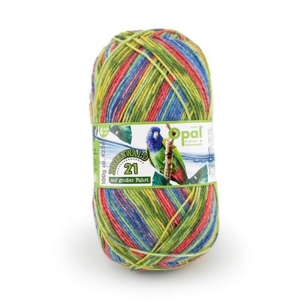 毛糸 Opal-オパール- レーゲンヴァルト21 4ply/4本撚り 11602