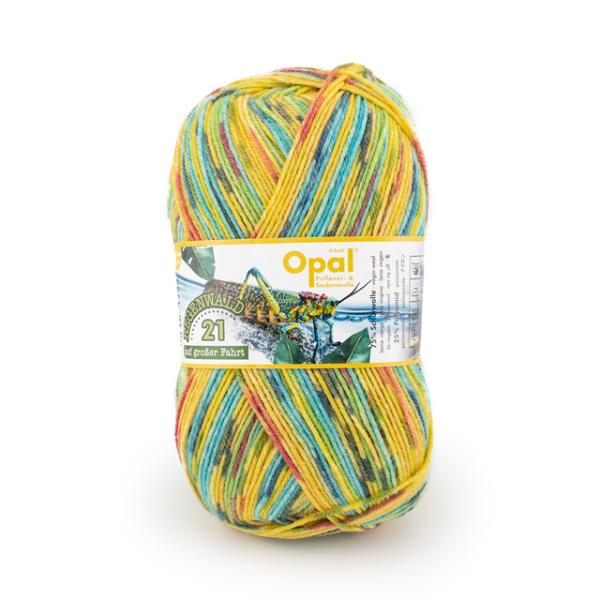 毛糸 Opal-オパール- レーゲンヴァルト21 4ply/4本撚り 11605
