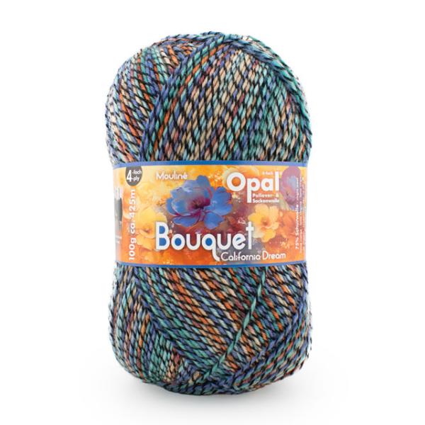 毛糸 Opal-オパール- ブーケムリネ 4ply/4本撚り 11681.カリフォルニアドリーム 06Co99j