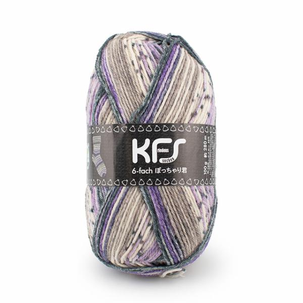 ●素材：毛75％　ナイロン25％●容量：100g（約280m）●使用針：棒針3号（3.0mm）〜6号（3.9mm）※EU3.0〜4.0mmの編針推奨●標準ゲージ：23目・31段●生産国：ドイツ【商品の説明】KFS既存カラーより厳選された色が...