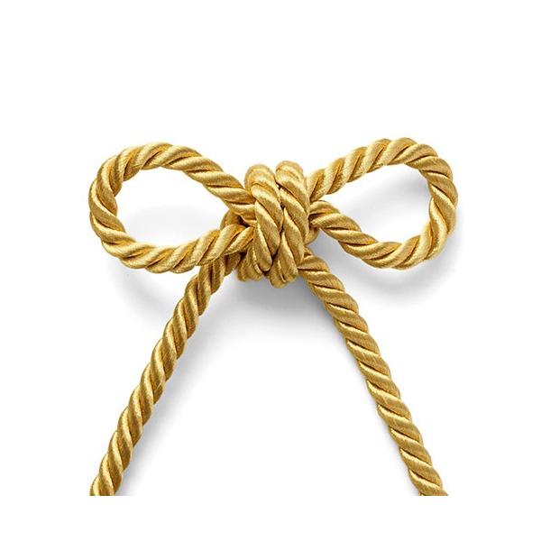 ●素材：レーヨン35％　エステルフィルム20％　エステルスパン45％●サイズ：約 10mm【商品の詳細】ツイストのメタリックコード（ひも）です。衣装の装飾やインテリア、小物類など、様々な用途にお使いいただけます。コードを切る場合は、カットす...