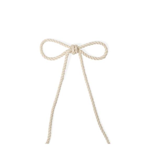 ●素材：綿100％●サイズ：約 4mm※製造ロットにより、表記サイズより紐の太さが若干前後する場合がございます。【商品の特徴】細めのものは巾着袋のひもや、レースアップのコード等として、太めのものはバッグの持ち手やインテリアの装飾として、様々...