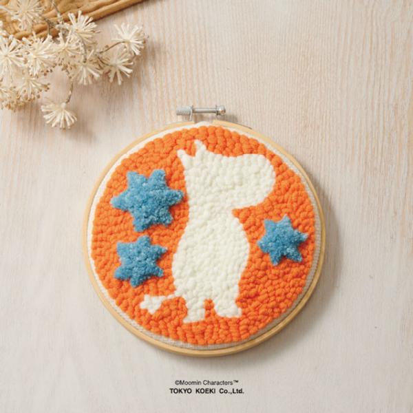 MOOMIN（ムーミン） 刺しゅうキット ムーミンと仲間たちのふわふわ