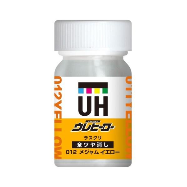 ウレタン樹脂塗料 ウレヒーロー ラスクリ（1018） 012メジャムエロー（全艶消し） 07Bh99j