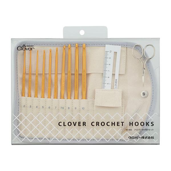ギガクローズ 4枚セット クロバー（Clover） かぎ針セット （43-405） 06Cq99_ : 新宿オカダヤ