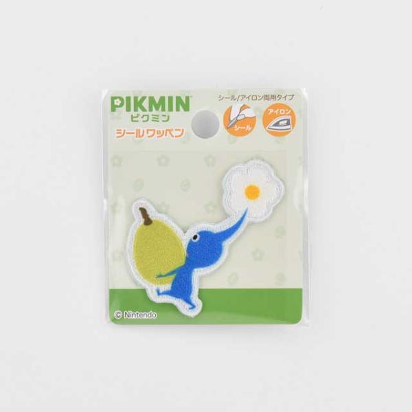 期間限定10％OFF／ ピクミン シ−ルワッペン（PMS010） 青