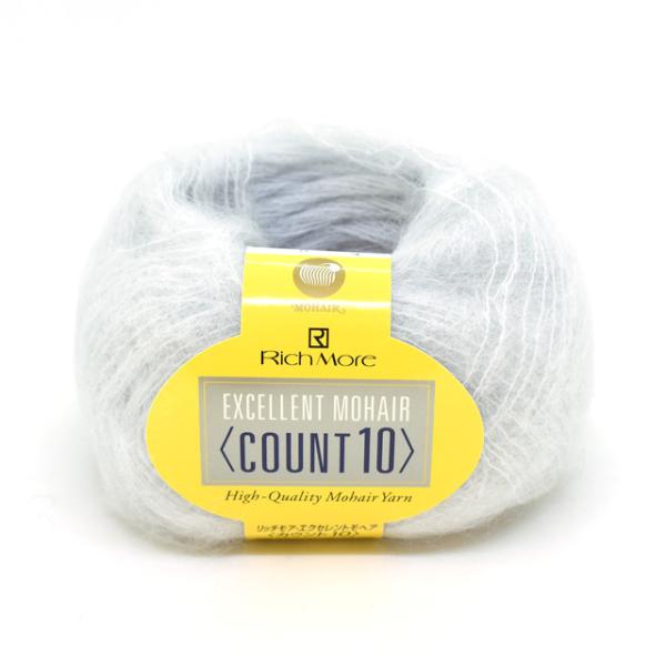 他サイト： ＼期間限定10％OFF／ 毛糸 リッチモア（ハマナカ） エクセレントモヘア カウント10 色番4 06Co99_の商品画像