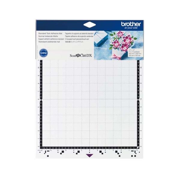 ●サイズ：12インチ×12インチ(305×305mm)スキャンカット専用の強粘着タイプのカッティングマットです。カットしたいシート、紙、布などをカッティングマットにセットして使用します。