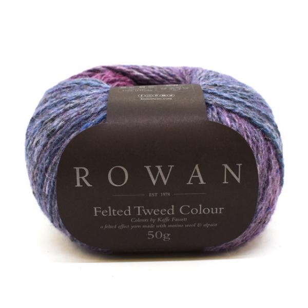 �ю� ROWAN-���[����- Felted Tweed Colour�E�t�F���e�b�h�c�C�[�h�J���[�i9802243�j 23.Magenta 06Co99j