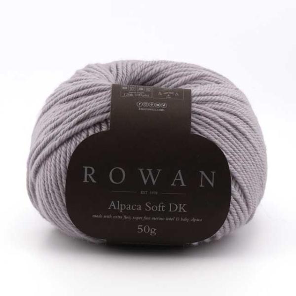 毛糸 ROWAN-ローワン- Alpaca Soft DK・アルパカソフトDK（9802210） 231.Silver 06Co99j
