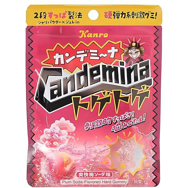 2個セット カンロ　カンデミーナグミ　トゲトゲ　爽快梅ソーダ味