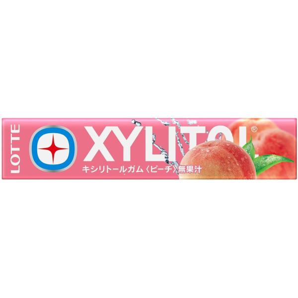 噛み始めから華やかでリアルなピーチの香りが楽しめます。