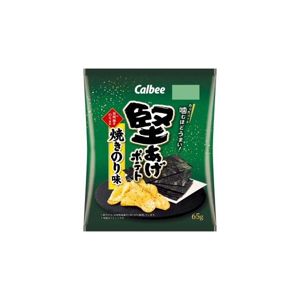他サイト： カルビー 堅あげポテト焼きのり味 65g×12袋の商品画像