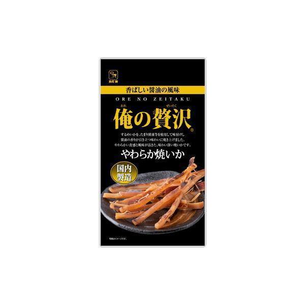するめいかを、たまり醤油等を使用し、醤油の香りが引き立つ味わいに焼き上げました。やわらかい食感と風味が活きた、味わい深い焼いかです。日本酒などの酒の肴にぴったりのおつまみです。唐辛子をかけたりお好みの調味料を加えていただいても一味違った風味...