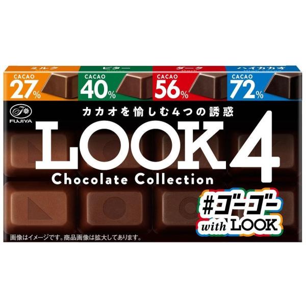 不二家 ルック4 チョコレートコレクション 10箱 チョコレート 価格比較 価格 Com