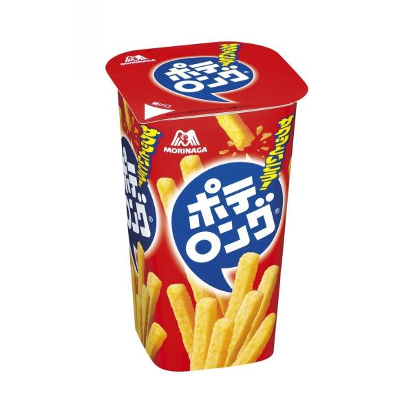 カップに入って食べやすい、"サクサク食感"が後を引く、塩加減が抜群のスティックスナック。